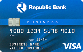Republic Bank of Chicago Blue Business Credit Card